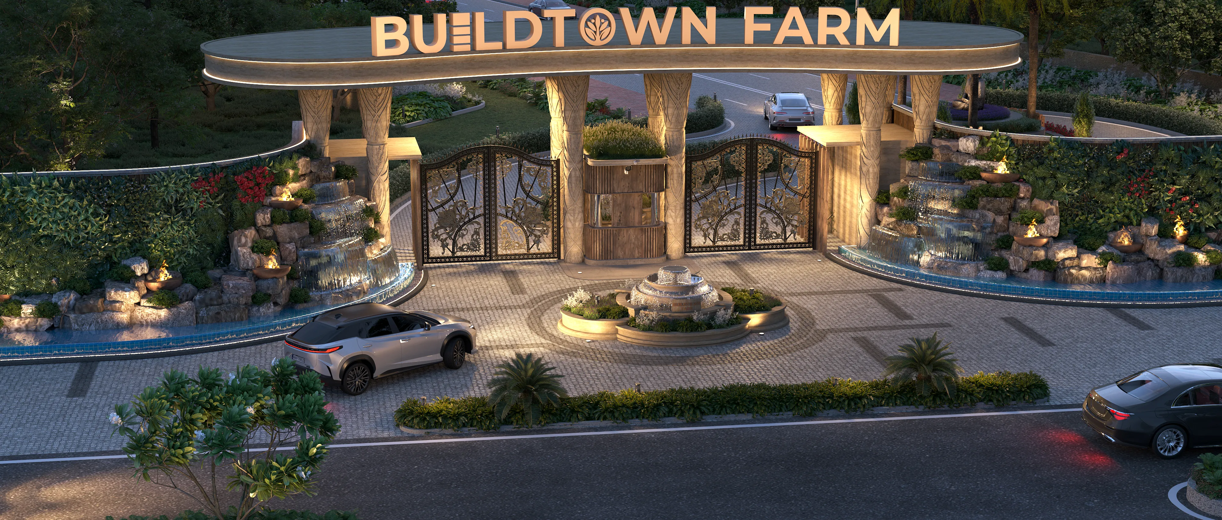 Luxury Farmhouse Exterior