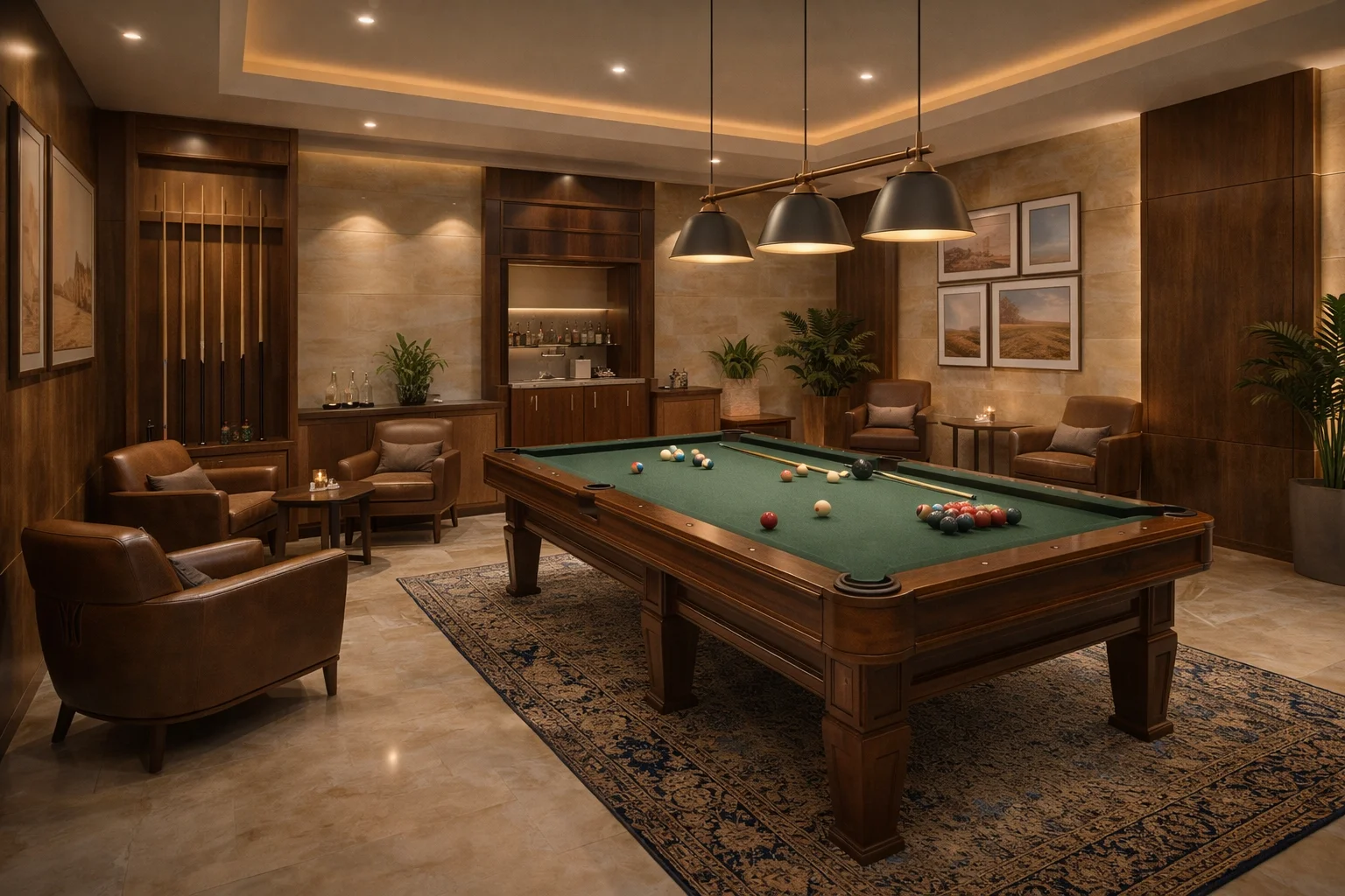 Billiards Room