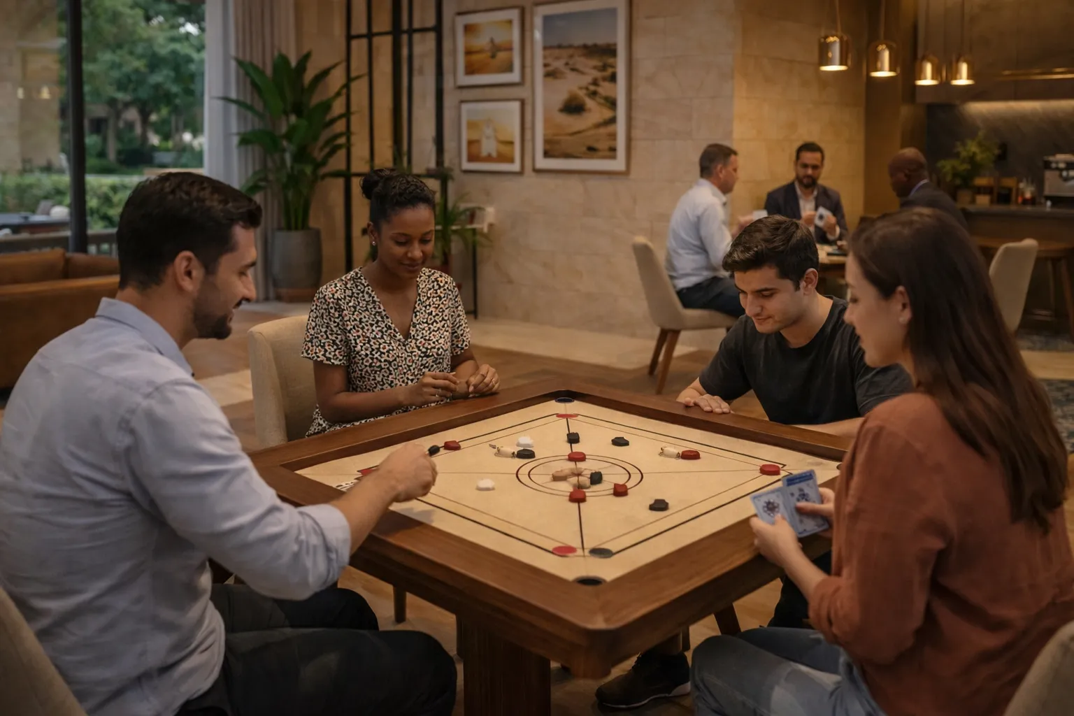Carrom & Card Zone
