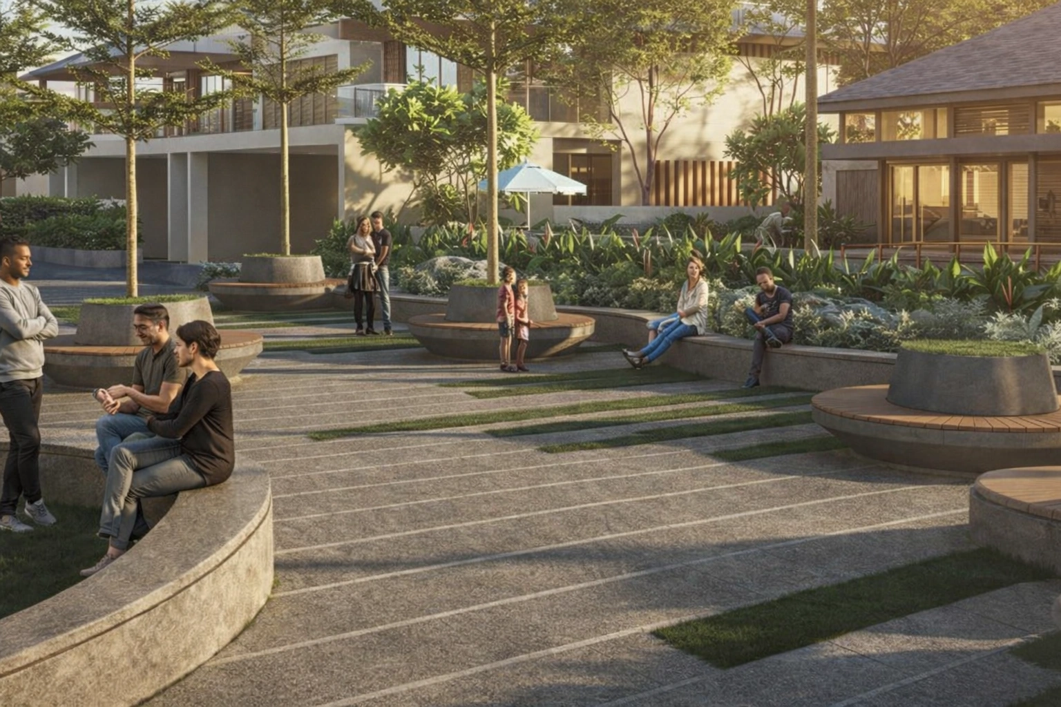 Comfortable Outdoor Zones