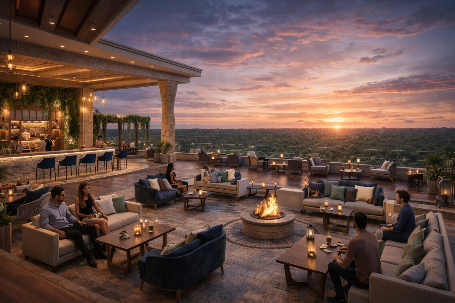 Sky Lounge Area